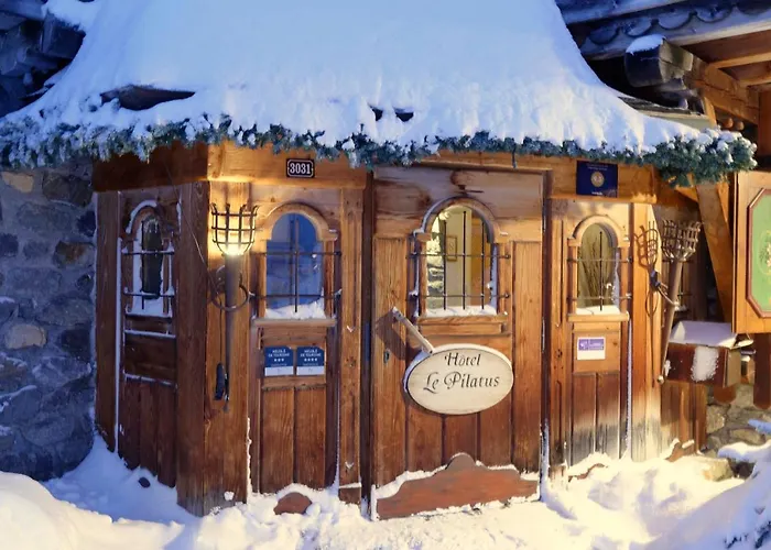 Aparthotel 3 Etoiles -restaurant Le Pilatus Courchevel